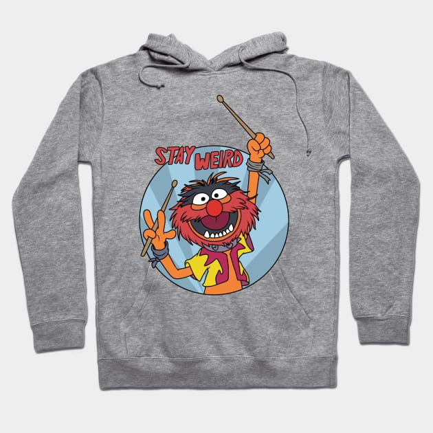 Muppets Animal Hoodie by valentinahramov